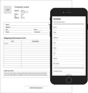 Invoice Form