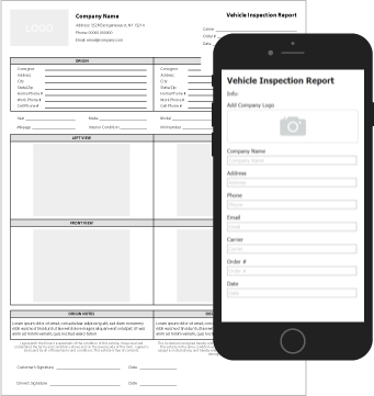 Vehicle Inspection Form